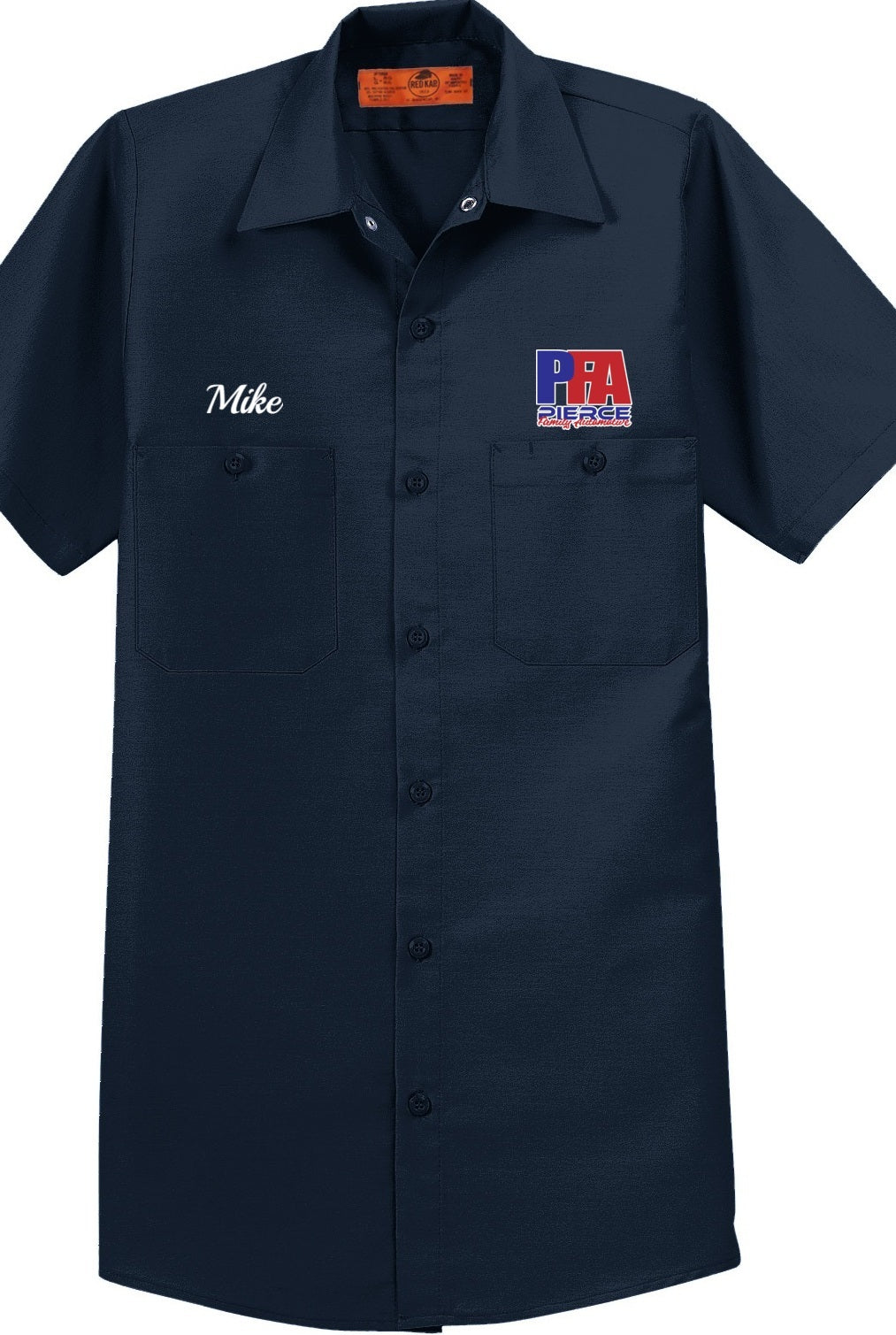 Work Shirt - Short Sleeve Industrial Work Shirt SP24 - Pierce Family Automotive