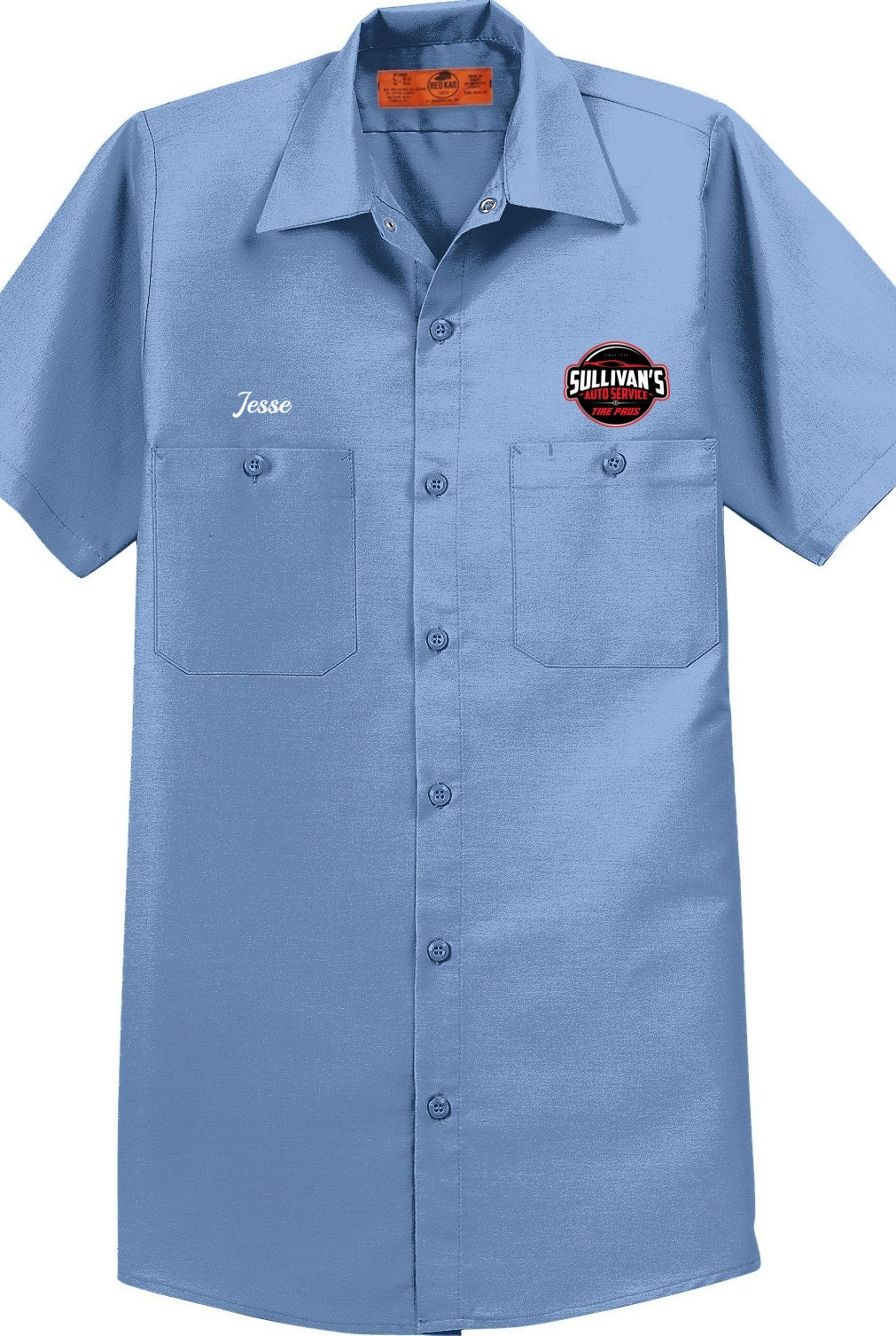 Work Shirt - Short Sleeve Industrial Work Shirt SP24 - Sullivan’s Auto Service and Tire Pros