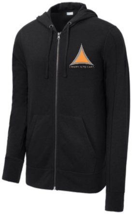 Sport-Tek ® PosiCharge ® Tri-Blend Wicking Fleece Full-Zip Hooded Jacket ST293 - Trinity Automotive