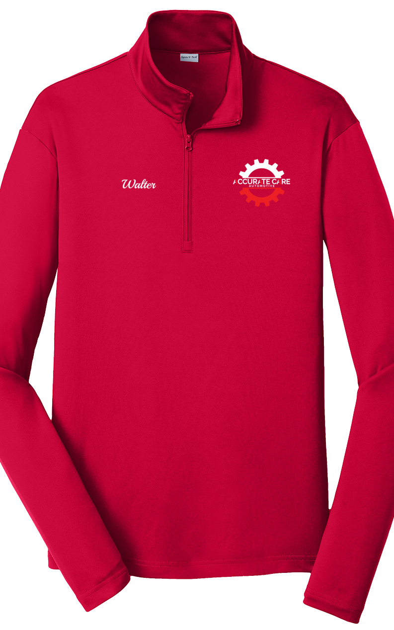1/4 Zip Pullover - Sport-Tek® PosiCharge® Competitor™ ST357 - Accurate Care Automotive