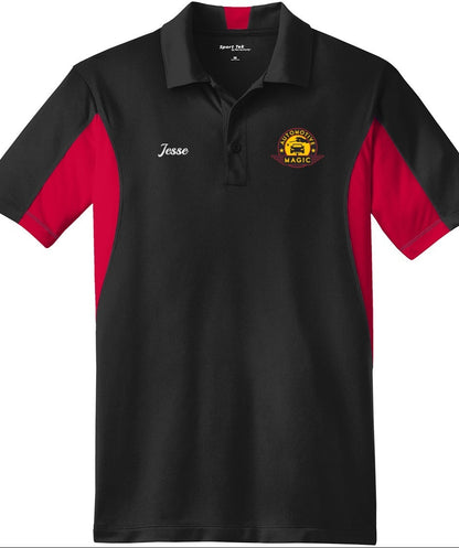 POLO - Mens Side Blocked Micropique Sport-Wick ST655  - Automotive Magic