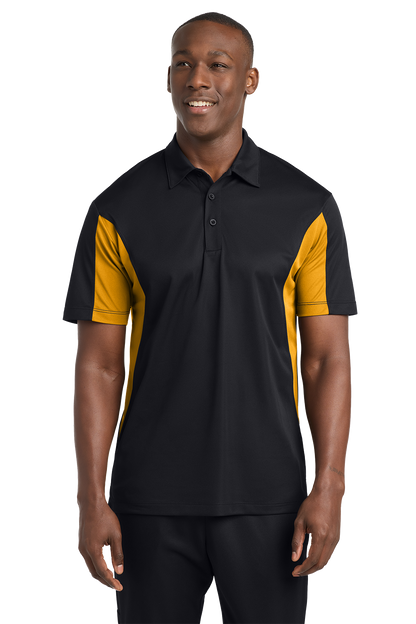 Mens Side Blocked Micropique Sport-Tek - ST655