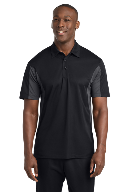 Mens Side Blocked Micropique Sport-Tek - ST655