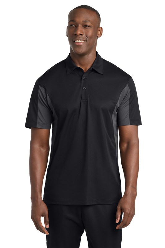 Mens Side Blocked Micropique Sport-Tek - ST655