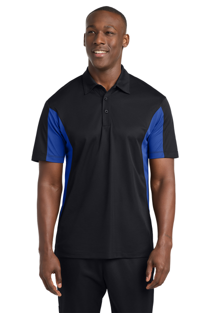 Mens Side Blocked Micropique Sport-Tek - ST655