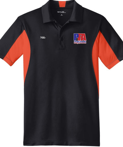 POLO - Tall Mens Side Blocked Micropique Sport-Wick TST655  - Pierce Family Automotive