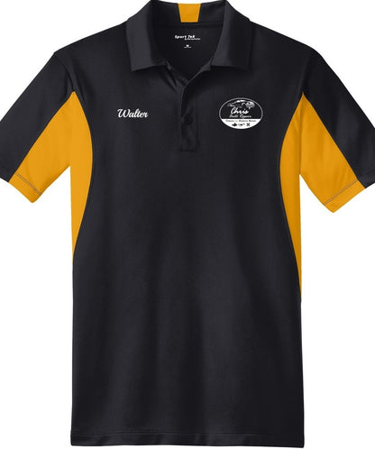 POLO - Sport-Tek Mens Side Blocked Micropique Sport-Wick ST655 - Chris Auto Repair