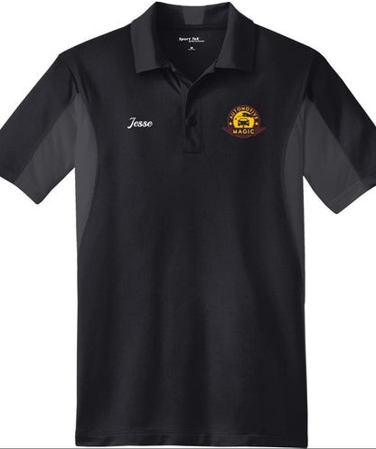 POLO - Mens Side Blocked Micropique Sport-Wick ST655  - Automotive Magic