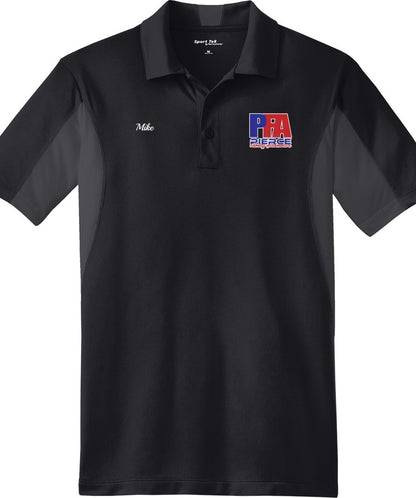 POLO - Tall Mens Side Blocked Micropique Sport-Wick TST655  - Pierce Family Automotive