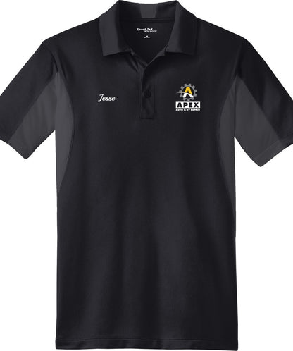POLO - Mens Side Blocked Micropique Sport-Wick ST655  - Apex Auto and RV Repair