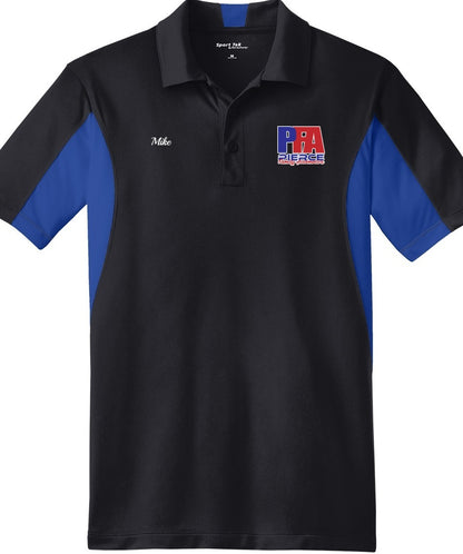 POLO - Tall Mens Side Blocked Micropique Sport-Wick TST655  - Pierce Family Automotive