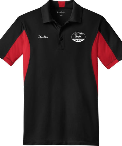 POLO - Sport-Tek Mens Side Blocked Micropique Sport-Wick ST655 - Chris Auto Repair