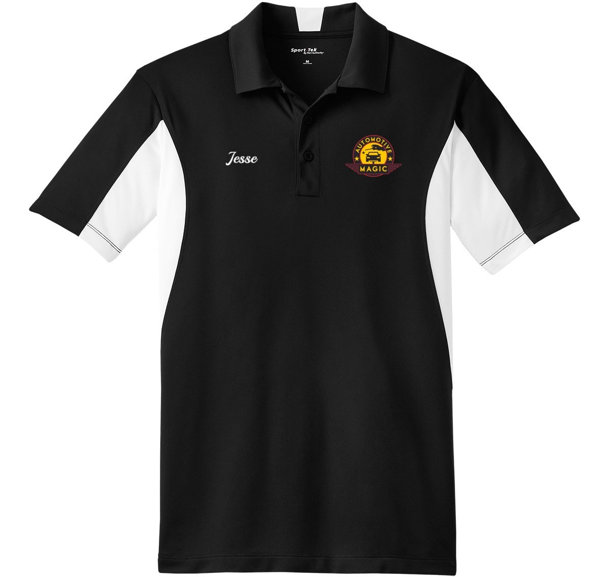 POLO - Mens Side Blocked Micropique Sport-Wick ST655  - Automotive Magic