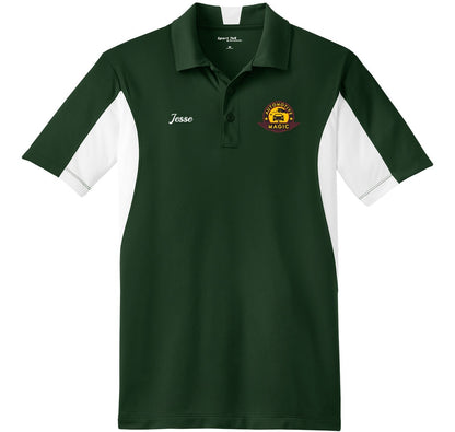 POLO - Mens Side Blocked Micropique Sport-Wick ST655  - Automotive Magic