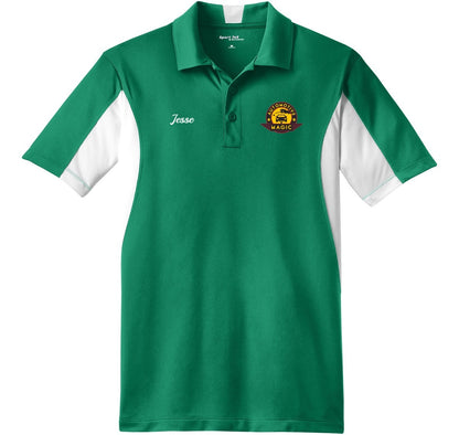 POLO - Mens Side Blocked Micropique Sport-Wick ST655  - Automotive Magic