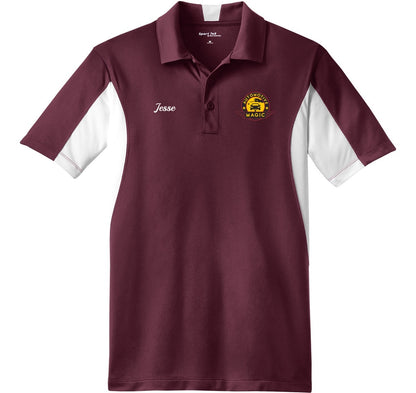 POLO - Mens Side Blocked Micropique Sport-Wick ST655  - Automotive Magic