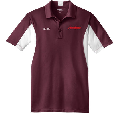 POLO - Sport-Tek Mens Side Blocked Micropique Sport-Wick ST655 - Autohaus