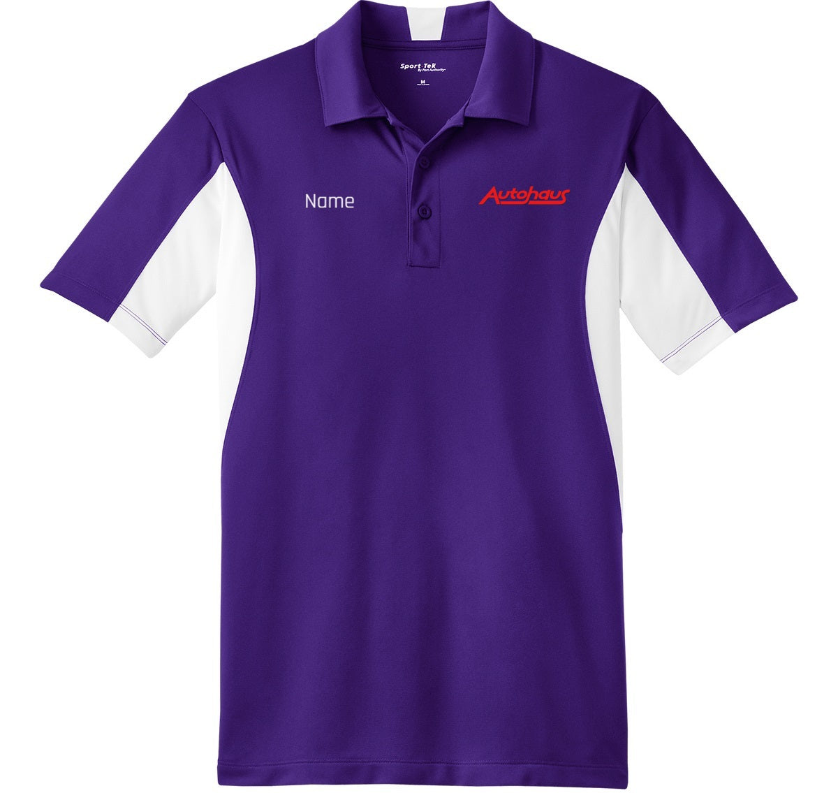 POLO - Sport-Tek Mens Side Blocked Micropique Sport-Wick ST655 - Autohaus