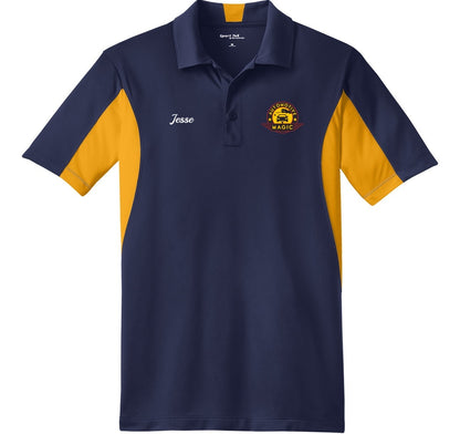 POLO - Mens Side Blocked Micropique Sport-Wick ST655  - Automotive Magic