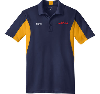 POLO - Sport-Tek Mens Side Blocked Micropique Sport-Wick ST655 - Autohaus