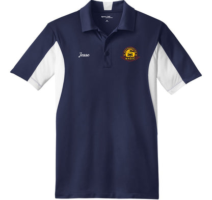 POLO - Mens Side Blocked Micropique Sport-Wick ST655  - Automotive Magic