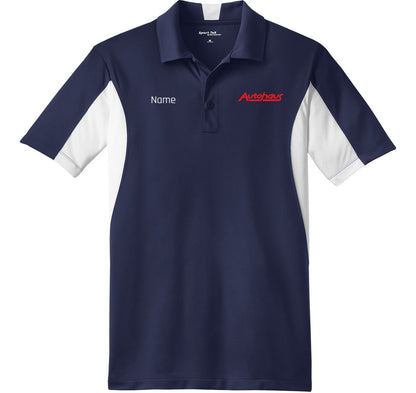 POLO - Sport-Tek Mens Side Blocked Micropique Sport-Wick ST655 - Autohaus