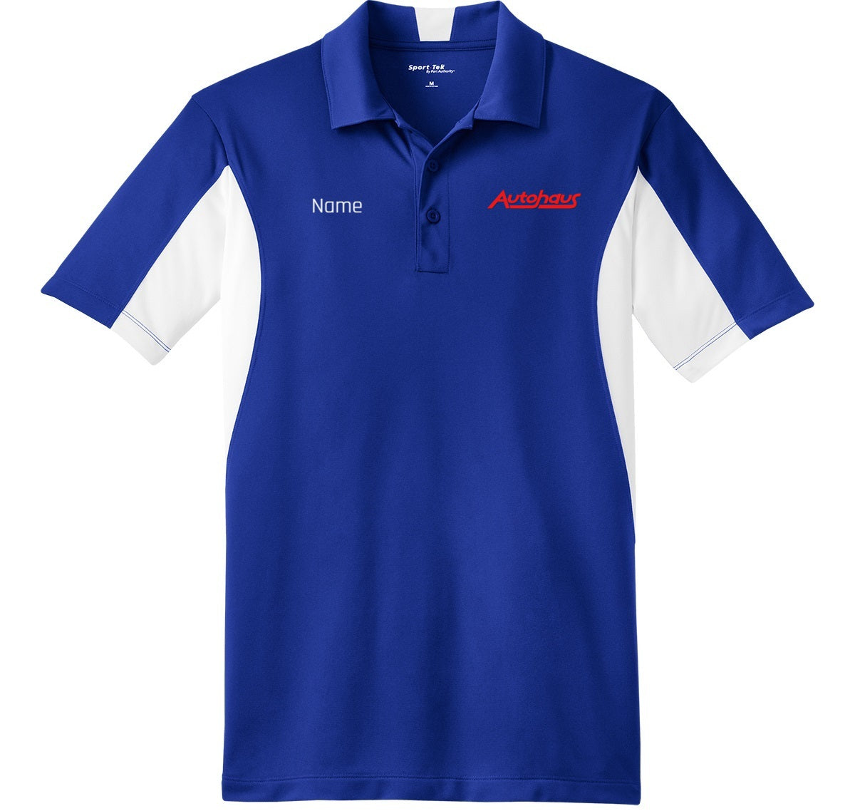 POLO - Sport-Tek Mens Side Blocked Micropique Sport-Wick ST655 - Autohaus