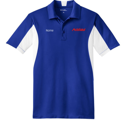 POLO - Sport-Tek Mens Side Blocked Micropique Sport-Wick ST655 - Autohaus