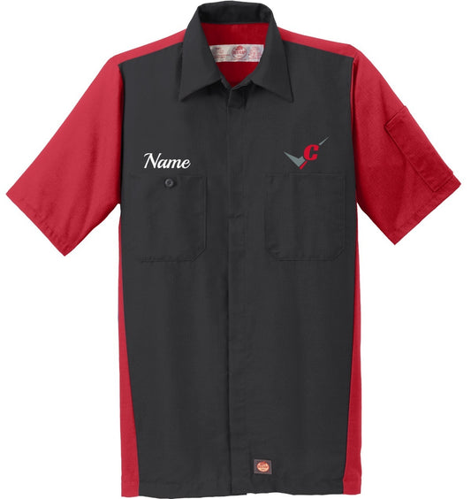 Red Kap Short Sleeve Ripstop Crew Shirt - Certified Auto