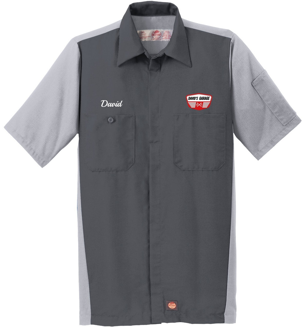 (TP S-3XL) Crew Shirt - Red Kap Short Sleeve Ripstop  SY20 - David's Garage