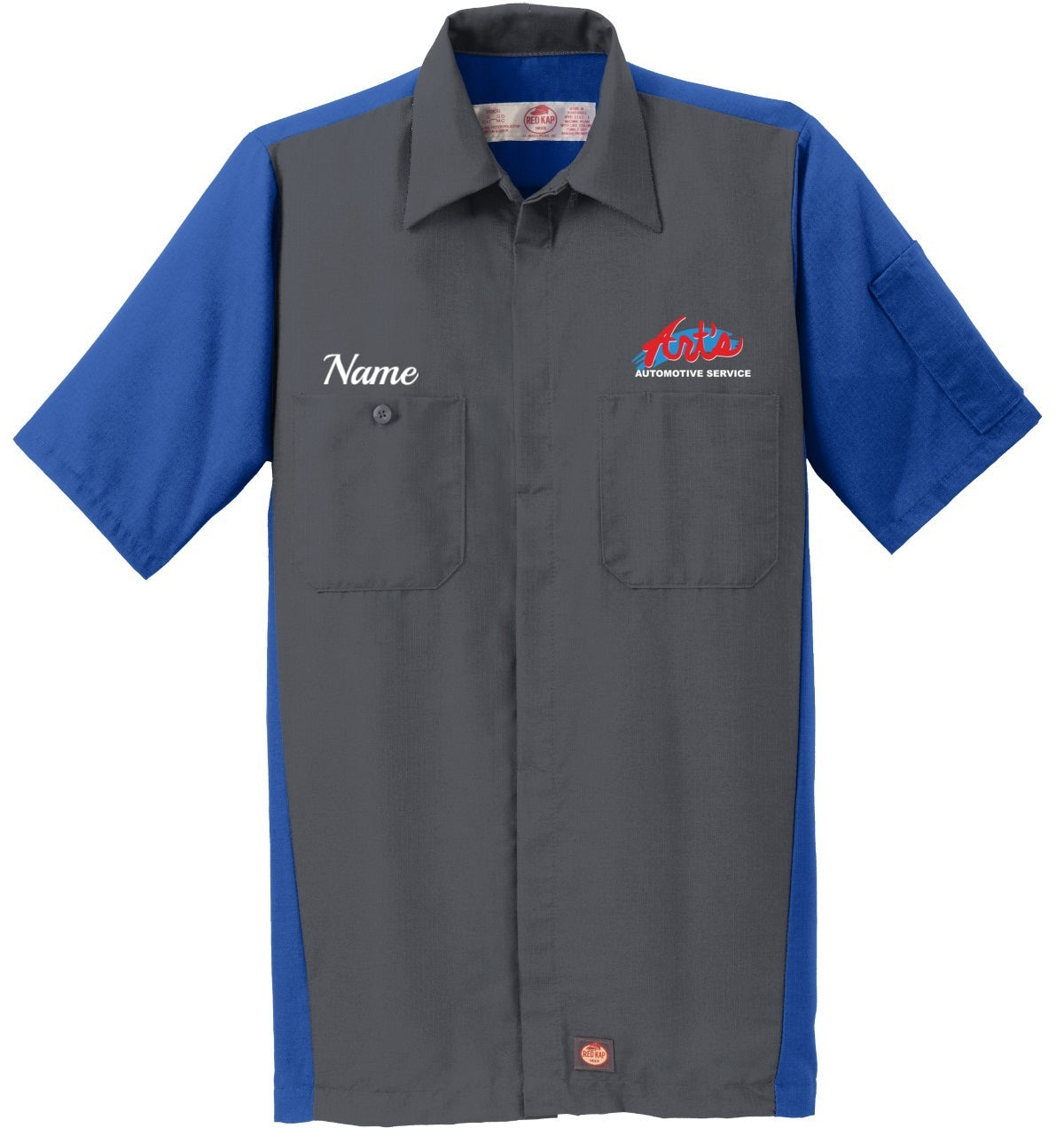 Crew Shirt - Short Sleeve Ripstop Red Kap  SY20 - Arts Automotive