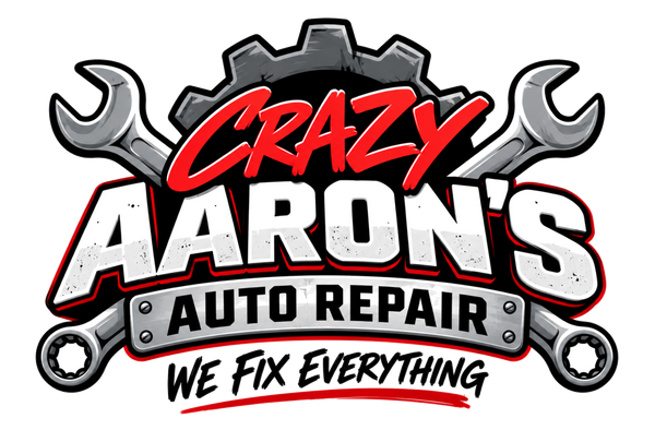 Crazy Aaron's Auto Repair logo
